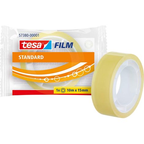 Ruban Adhésif Transparent 10 m x 15 mm 1 Rouleau (1/5)
