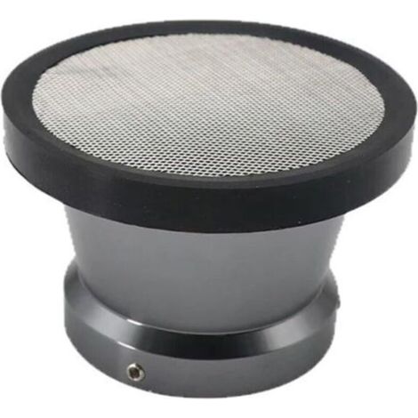 Carburateur Filtre À Air De Moto 50 Mm en Alliage avec Maille Guaze pour PWK 21/24/26/28/30 Mm PE28/30 Mm Carburateur Carburatore(Gris)