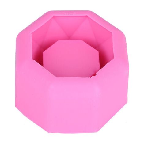 Moule en Silicone pour Pots de Fleurs DIY - Moule à Ciment pour Jardinières, Vases et Bougeoirs (BK1130)