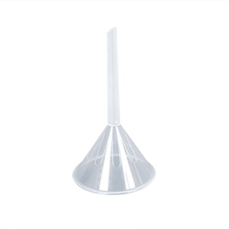 Entonnoir Plastique - Col Long - Pour Liquides Et Produits Secs - Cuisine Laboratoire - 1 Pièce (1/4)