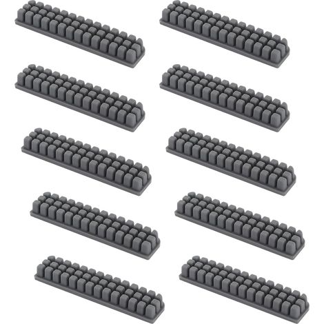 Lot de 10 brosses à buses en silicone pour imprimante 3D Bambu Lab A1 - Kit de pinceaux pour imprimante 3D Bambulab A1 - Brosse de buse Hotend pour imprimante 3D Bambulab - Accessoires d'impression 3D (1/5)