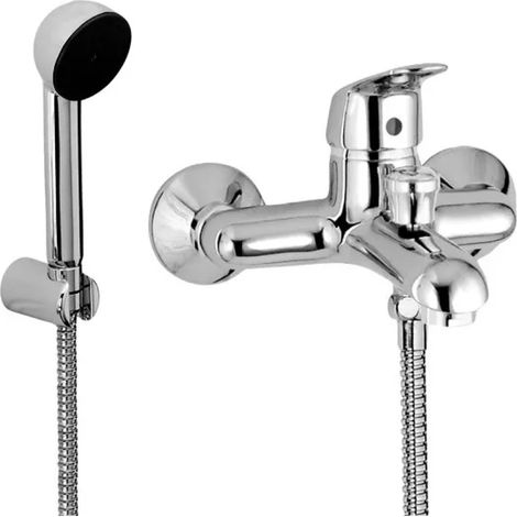 Miscelatore vasca con doccetta e flessibile 1,50cm serie kappa 11210M EURORAMA
