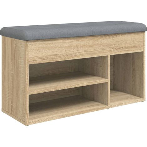 Maison Exclusive - Schuhbank Sonoma-Eiche 82x32x45,5 cm Holzwerks