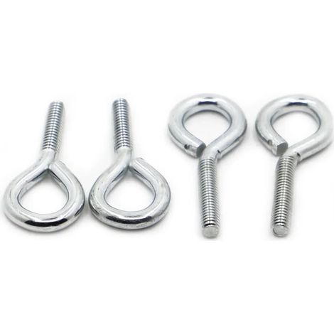 1 crochets à vis, M4, M5, 25 mm, acier, à visser, suspension (1/5)