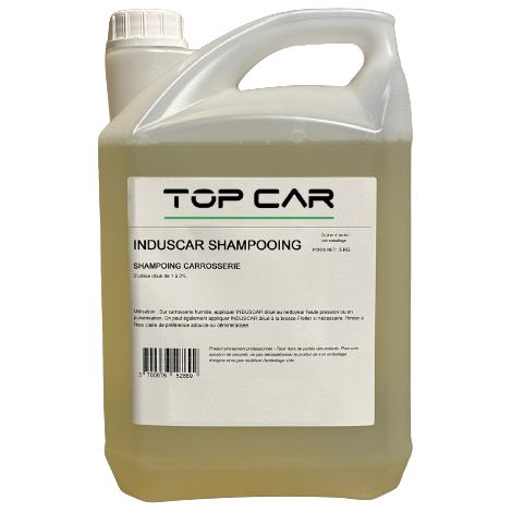 TOPCAR - Shampoing carrosserie INDUSCAR - Bidon de 5kg - 588025407 - Ce produit de marque TOPCAR est neuf. (1/3)