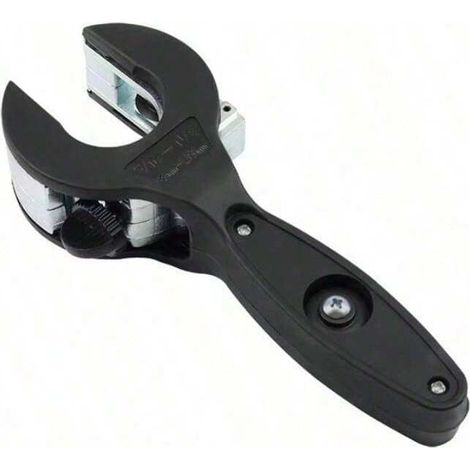 Coupe-tuyau à cliquet haute résistance en acier inoxydable, pour tubes en cuivre et aluminium, coupe-tube 8-29mm, utilisation à une main, outil professionnel pour plomberie et travail des métaux, noir (1/4)