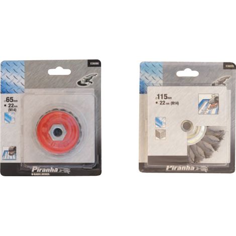 STANLEY STA36080 SPAZZOLA ACCIAIO A TAZZA D 75