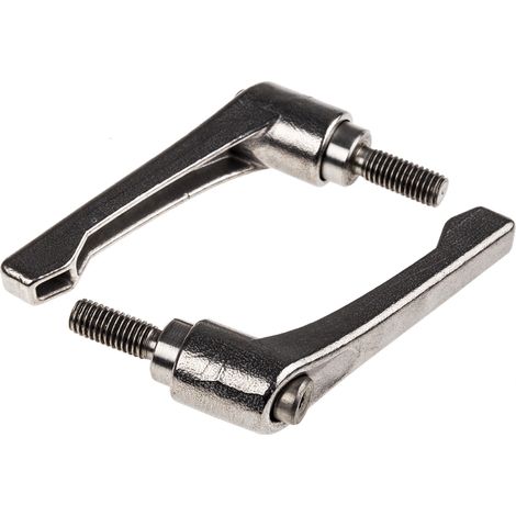 Levier de serrage RS PRO, , filetage M8, Mâle L. 20mm ( Prix pour Sachet de 2 )