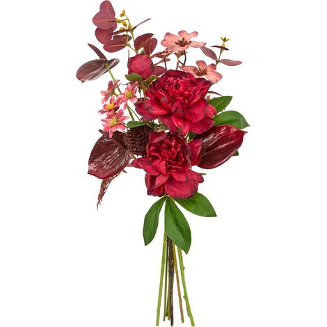 Blumenstrauß „Crush“, H. 65 cm, rot - Atmosphera créateur d'intérieur (1/2)