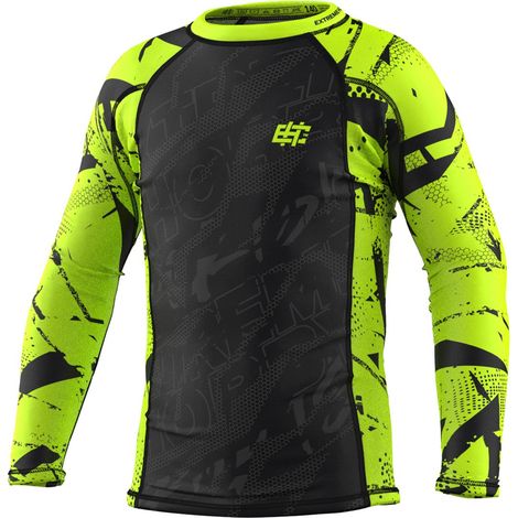Camiseta de manga larga con protección solar para niños NEO 152 color lima