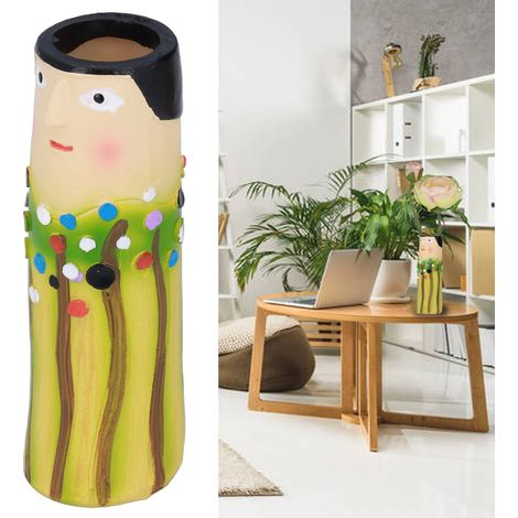 Vases en résine, objets artisanaux en résine, ornements en résine, décorations créatives pour la maison, le salon ou le bureau, petits vases 02 (1/5)