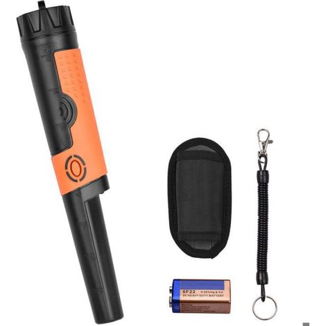 Détecteur De Métaux - Pointeur Portable Étanche IP68 - Alarme Son/Vibration - Règle Intégrée 10 Cm - 1 Pièce (1/5)