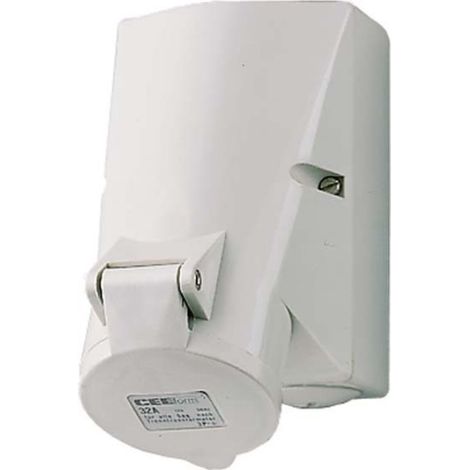 Mennekes Wanddose 32A,4p,1h,50V,IP44 2983A