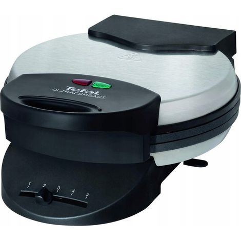 Gofrera Tefal WM310D. Gofres con forma de corazón. Control de temperatura. 1000 W.