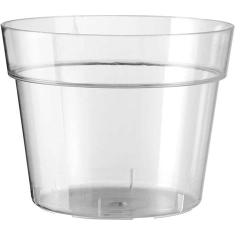 Vaso trasparente diam. 18 cm in plastica