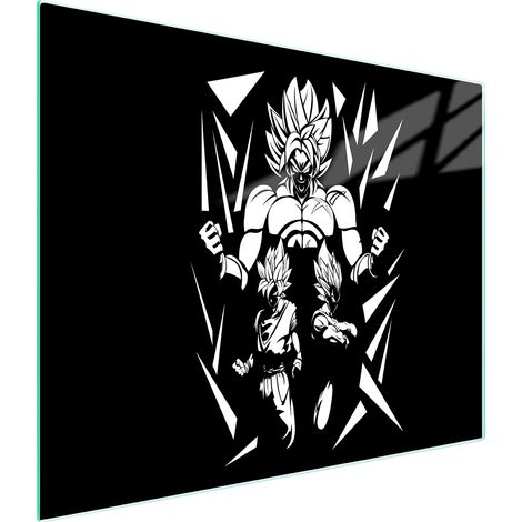 TAGLIERE IN VETRO 52x30 ANIME (1/5)