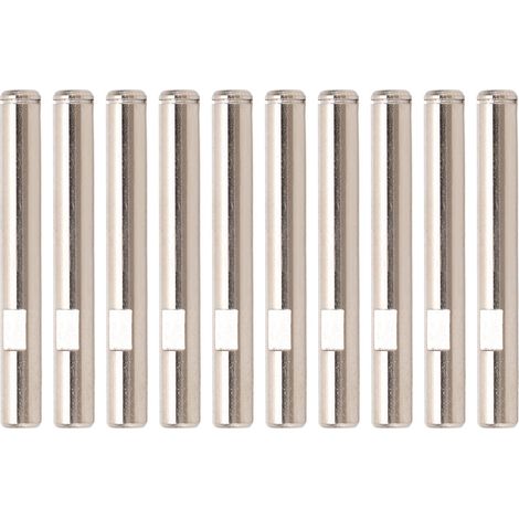 Lot de 10 pièces de rechange pour arbre de moteur de télécommande, en métal de 4 mm de diamètre, compatibles avec les moteurs sans balais pour voitures, bateaux, avions, etc. télécommandés. (1/5)
