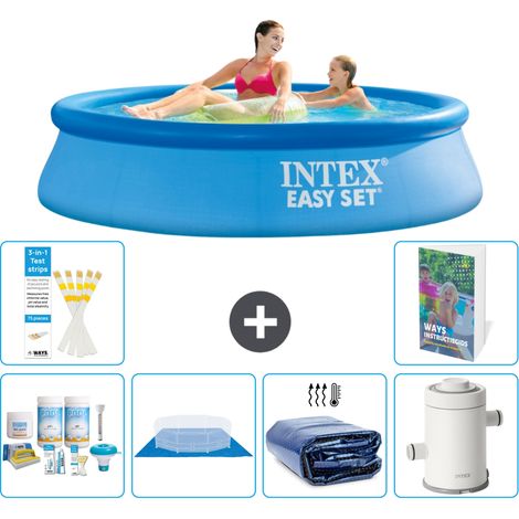 Easy Set Pool Rund - 244x61 cm - 7-teilig S115 (1/5)