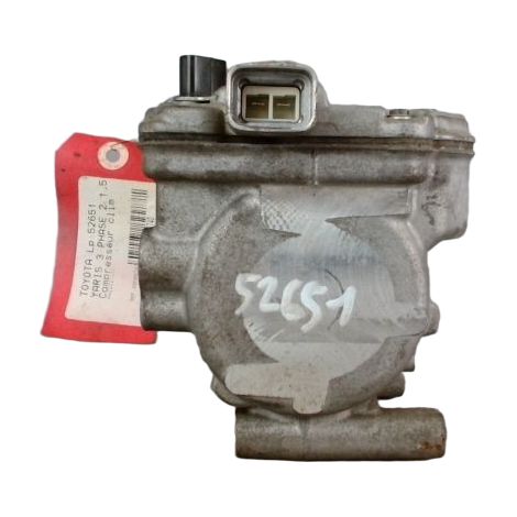 [PRODUIT D'OCCASION] Compresseur Air Conditionne TOYOTA Yaris 3 Phase 2 1.5i - 16v Hyb ♻️ Ref Oe. 8837052012 - Garantie à vie (1/2)