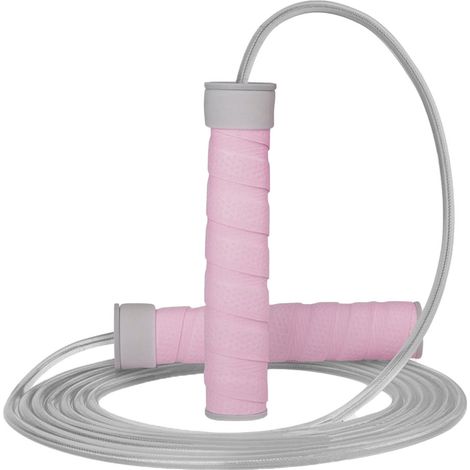Corde à sauter lestée et ajustable pour le fitness, idéale pour hommes et femmes, la boxe, etc. (1/5)