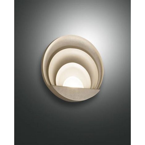 SUNRISE APPLIQUE ORO OPACO A LED 3000K - 29W - 3240 lm DIMMERABILE D.26CM (1/2)