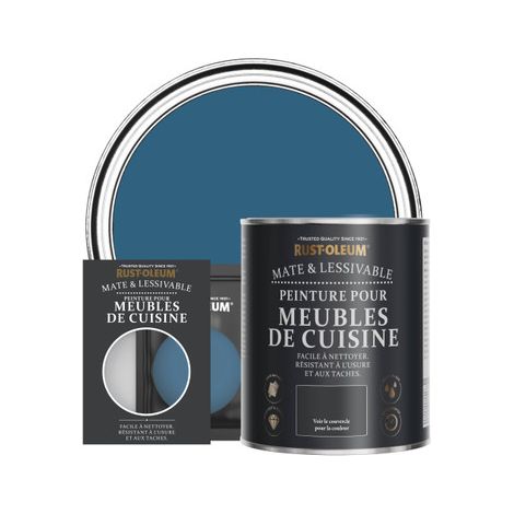 Peinture pour Meubles de Cuisine, Finition Mate - Cobalt (1/3)