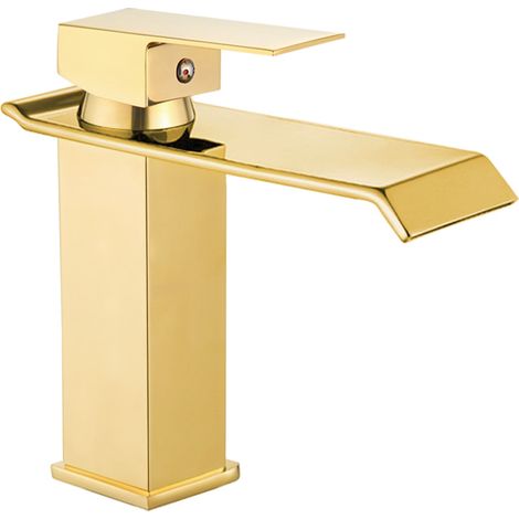 Mexen Apus robinet de lavabo, Or - 744700-50 (1/2)