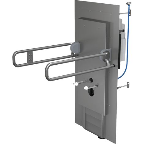 Alcadrain AM101/1500L Vorwandinstallationssystem für Trockenbau, Höhenverstellbar – für Personen mit eingeschränkter Mobilität (1/2)