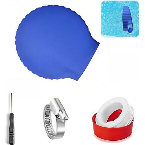 Buse de remplissage et de sortie de piscine avec accessoires de raccordement pour piscine Intex – Diamètre 32 mm (1/5)