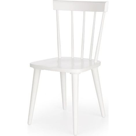 Chaise design bois blanc Lori (1/2)