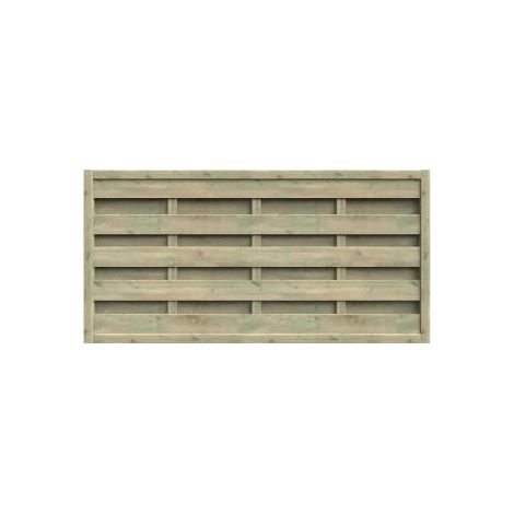 Dichtzaun R.45x45mm Lam.8x92mm, B180xH90 cm
