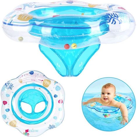 Babyschwimmring, Babyschwimmring mit Sitz, Poolschwimmhilfe geeignet für Babys von 6 bis 36 Monaten (1/5)