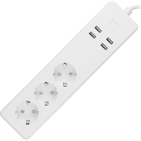 Matel smart wifi usb base multipla 3 prese 1,8m