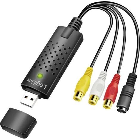 Logilink VG0030A Adattatore USB Audio/Video Nero