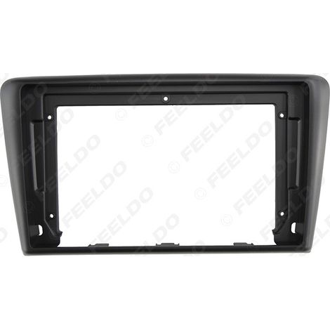 Compatible avec le système de navigation Android grand écran de 9 pouces de la Skoda Rapid 2014 : cadre, panneau de modification des haut-parleurs, cadre polyvalent