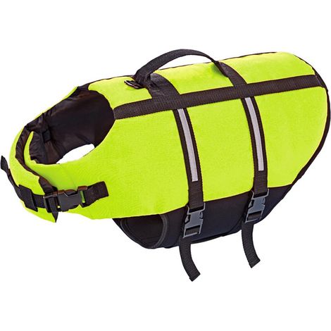 Nobby® Hunde-Schwimmweste, neon gelb Gr. M - 35 cm (1/2)