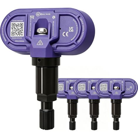 Lot de 4 Pièces Capteur de Pression des pneus,Capteur de Remplacement,pour Model 3/Y à Partir de 2020,les Model S/S Plaid et les Model X/X Plaid à Partir de 2021 (1/5)