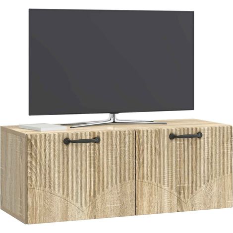 Maison Exclusive - Wandmontierter TV-Schrank Sonoma-Eiche 78,5 x