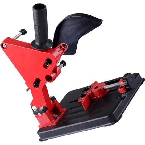 Support de Meuleuse D'angle de Bureau en Alliage D'aluminium Montage Facile, Structure en Fer Haute Résistance, Base pour Découpe Compacte (1/5)