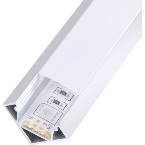 IluminaShop - Perfil de Aluminio Kopep para Esquina 12V/24V 2 Metros (1/3)