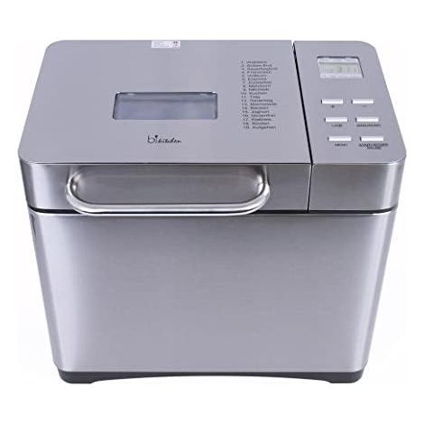Bikitchen BKITCHEN BAKE 501 macchina per il pane in acciaio inox