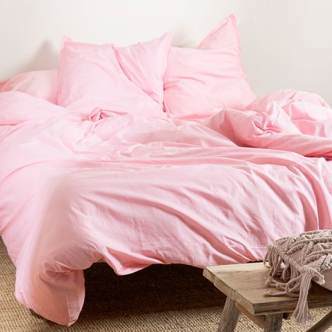 Basic Funda nórdica 240x220 cm (Cama 150/160) Rosa palo (1/5)