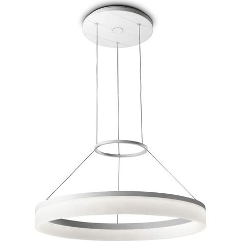 Leds-C4 GROK - Petite suspension à 1 ampoule DEL intégrée, blanc (1/2)