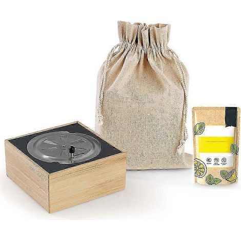 Boîte anti-abeilles 2025 avec répulsif anti-moustiques en bois épicé pour patio, intérieur et extérieur (1/5)