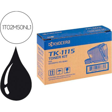KYOCERA TK-1115 Original Negro 1 pieza(s)