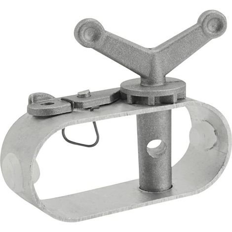 1pcs Swimming Pool Cover Clamp Wire Rope Tensioner - Pool Cover Winch, Aluminum Constructed Swimming Pool Winch, Winter Pool Cover Tensioner - 8x2x6.4cm (1/5)