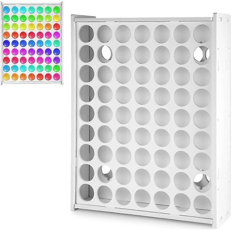 Farborganizer, Acrylfarben-Organizer mit 63 Löchern, Bastelfarbenhalter