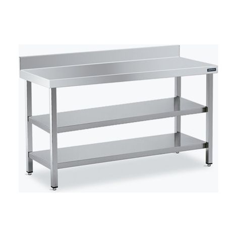 Table Adossée avec 2 Étagères - Gamme 700 - Distform