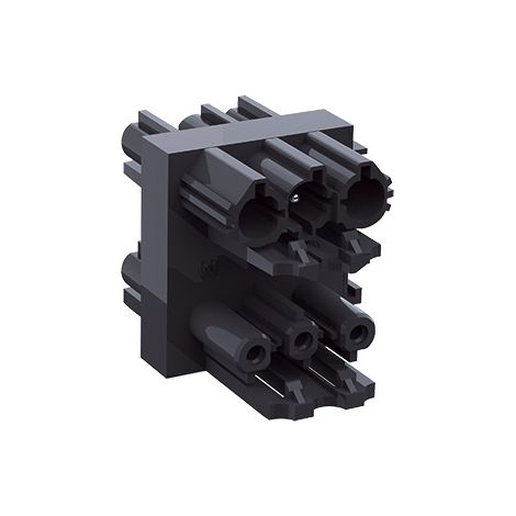 BACHMANN H-Verteiler 1 E/3A sw, 375.123