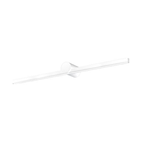 Applique Murale Salle de Bain LED 17W IP44 Blanc Sablé ZAMBELIS 22125-W - 360 deg - Blanc chaud - 3000K